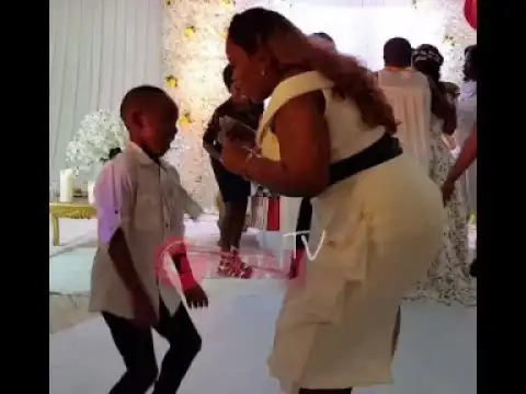 Video: Mercy Aigbe's Son Shows Off His Michael Jackson moves As They Sing For Him At Aigbe's 40th Birthday